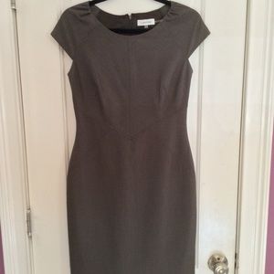 Calvin Klein brown dress sz 4